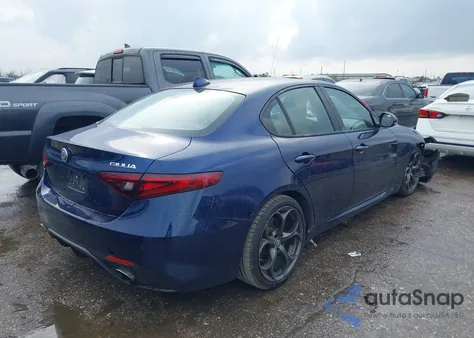 2018 Alfa Romeo Giulia Ti Sport Rwd z USA, uszkodzony, nr VIN ZARFAECN8J7589471
